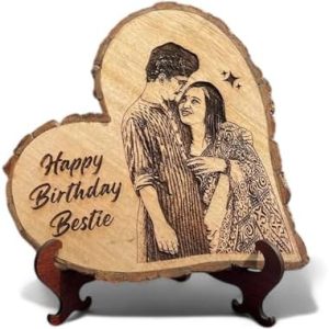 Birthday Gift Wood Cut