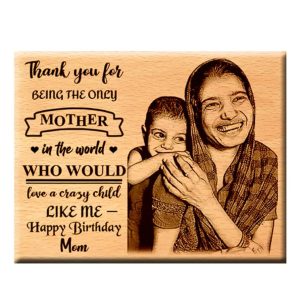 Crazy Mom Personalized Engreving