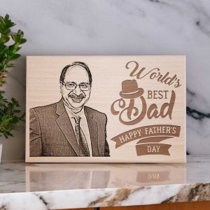 Best Dad Ever Wood Cut