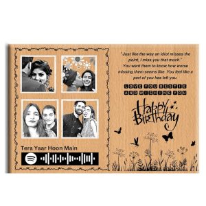 Coustmized Birthday Engreving