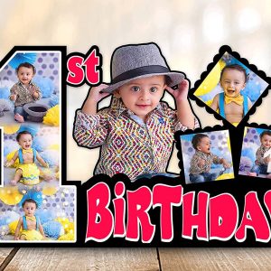 Birthday Girl Special Wood Cut Dual Layer