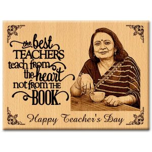 Best Teacher Engreving