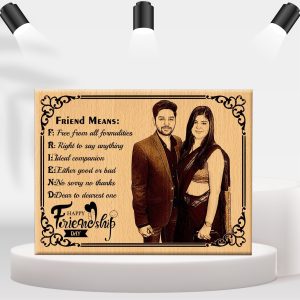 Friendship Day Special Engreving