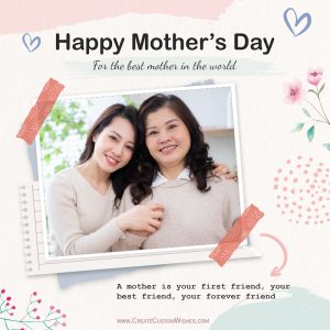 Mother's Day Special Name Collage Alphabet