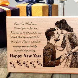 First New year Engreving