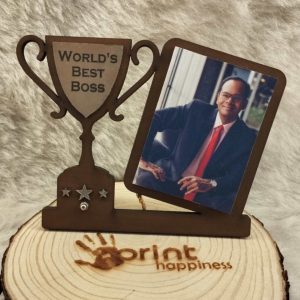 Best Boss Ever Wood cut