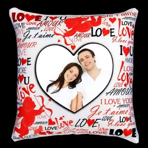 White Love Cushion