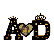 Couple Combine Name Alphabet
